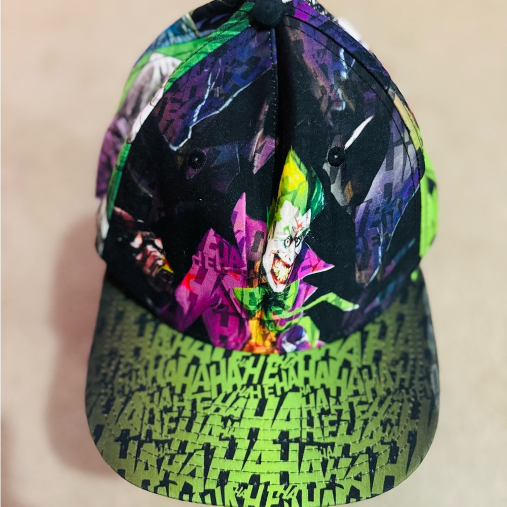 Batman Neon Green and Black Cap